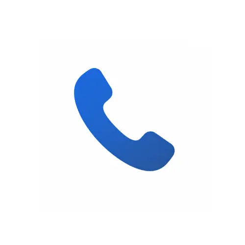 blue phone icon